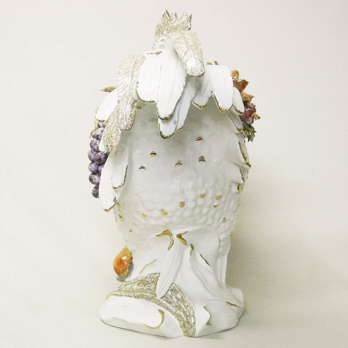 Amazon.co.jp: 【イタリア製 カポディモンテ焼き】陶花 H56cm / J8
